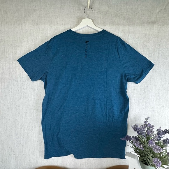 Hylete Athletics Men's Graphic Blue Tee Shirt Size XL Workout Gym Tee EUC - Picture 2 of 3